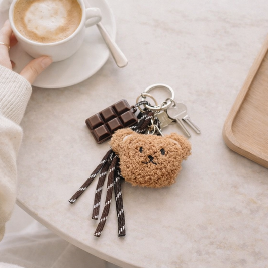 Charm Teddy Choco