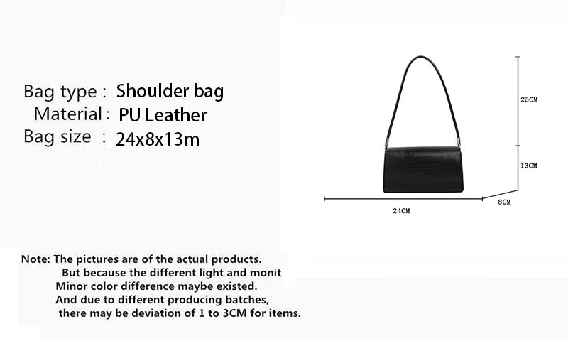 Bolso Croco Minimal
