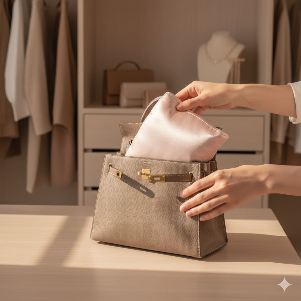 Almohada moldeadora para bolsas tipo Kelly 24