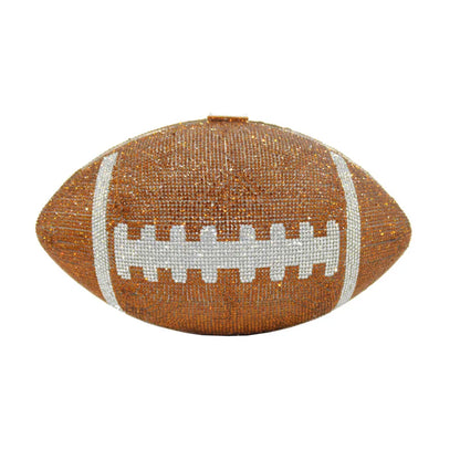 Bolsa Clutch Balón de Cristales | Bolsa de Fiesta Elegante