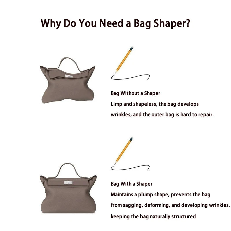 Almohada moldeadora para bolsas tipo Kelly 24