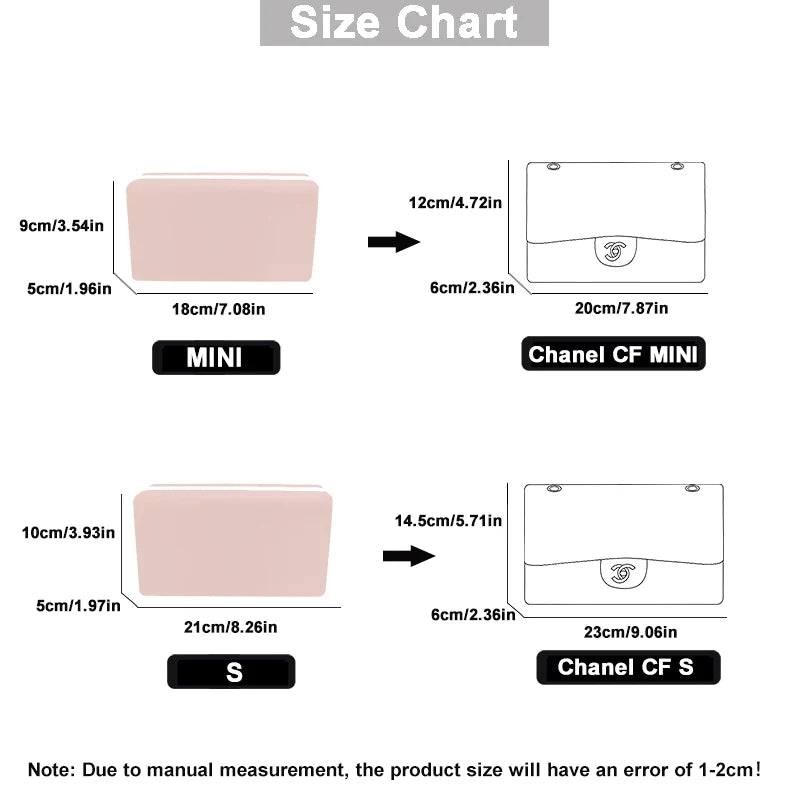 Relleno protector para bolsas tipo Classic Flap